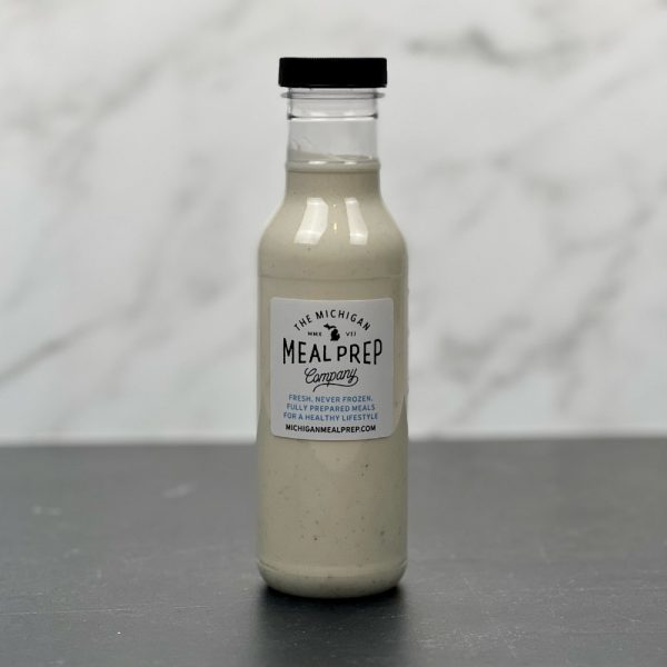 Image of Michigan Meal Prep's homemade Caesar Dressing.