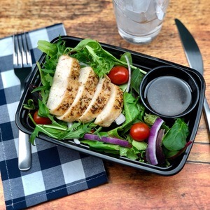 house salad with chicken
